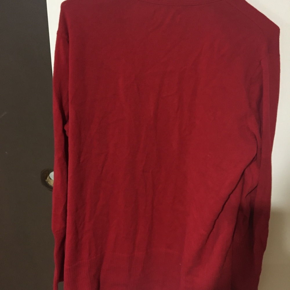 Red cardigan! - Picture 4 of 4